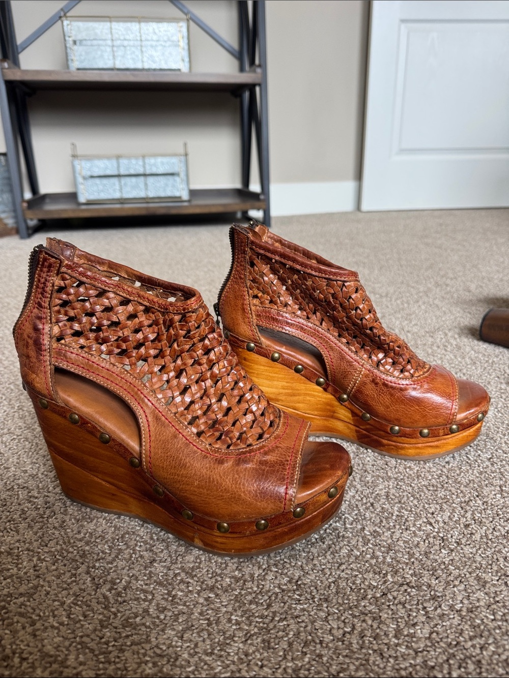 Bed Stu Wedges - Size 8